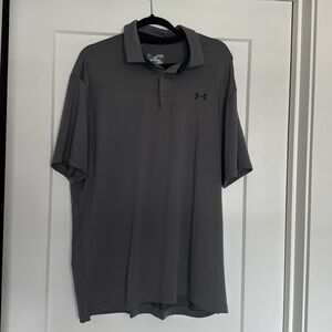 Men’s XL Grey Under Armour Polo